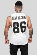 Mean Machine 86 Logo Muscle Tee Muscle Tees