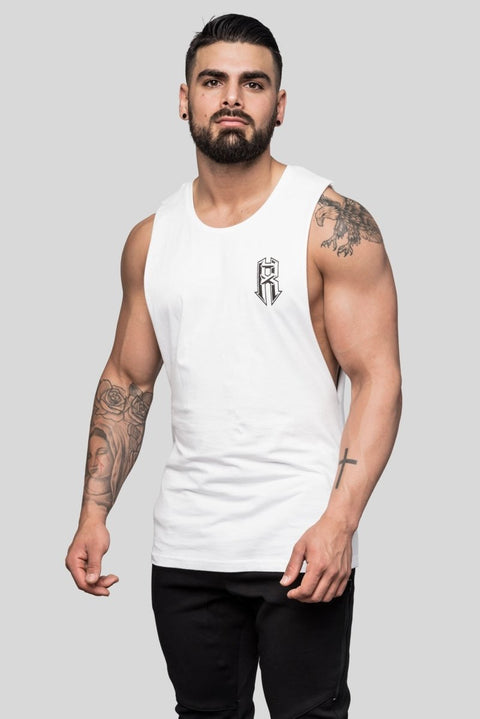 Mean Machine 86 Logo Muscle Tee Muscle Tees