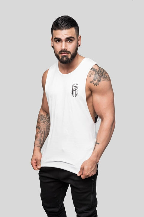 Mean Machine 86 Logo Muscle Tee Muscle Tees