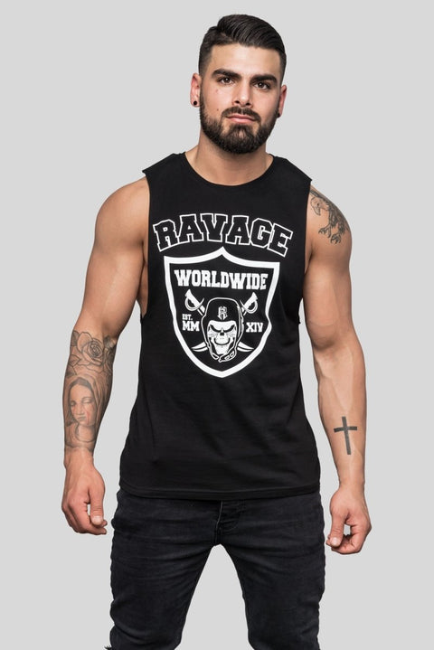 Ravage Worldwide Muscle Tee Muscle Tees